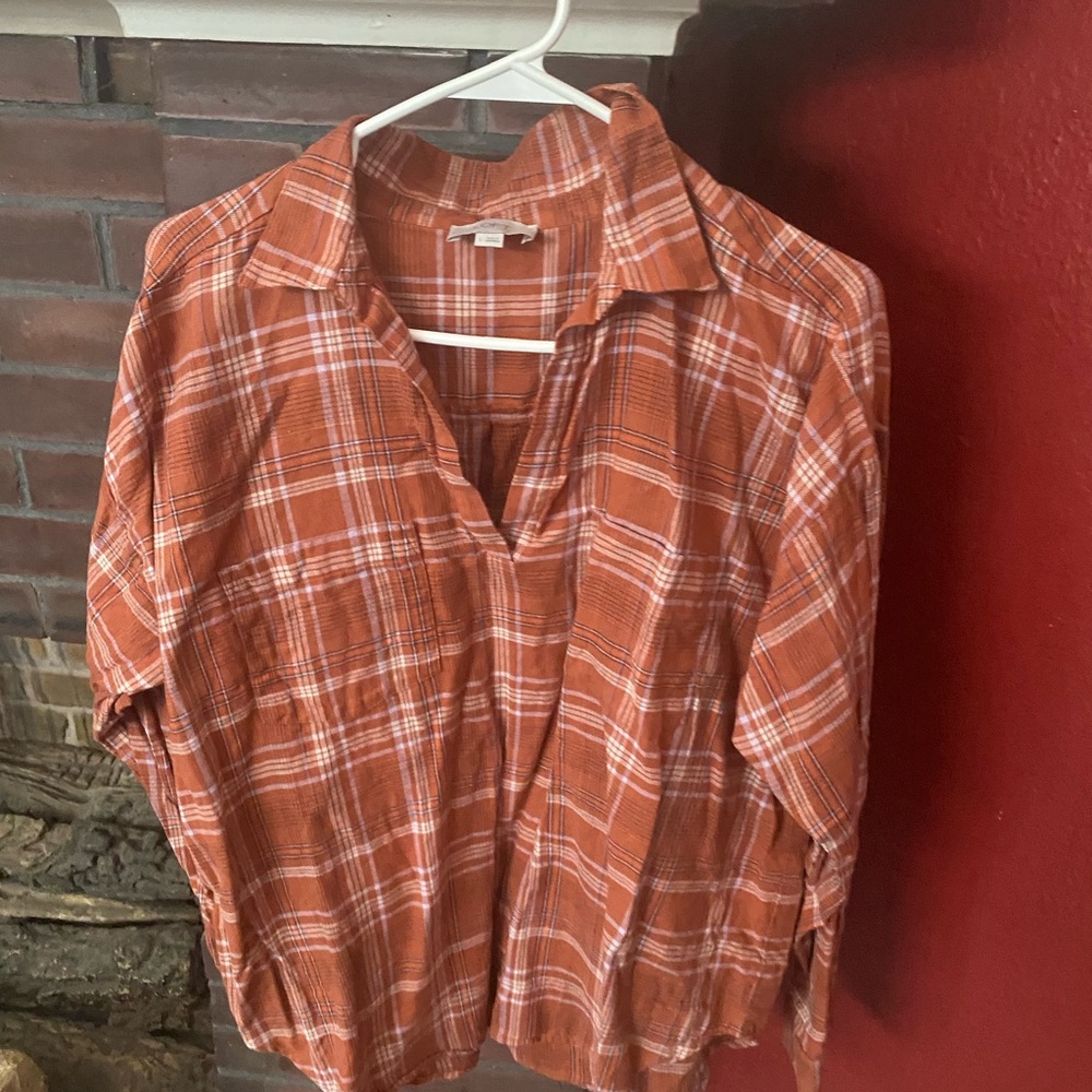 Women plaid excellent condition